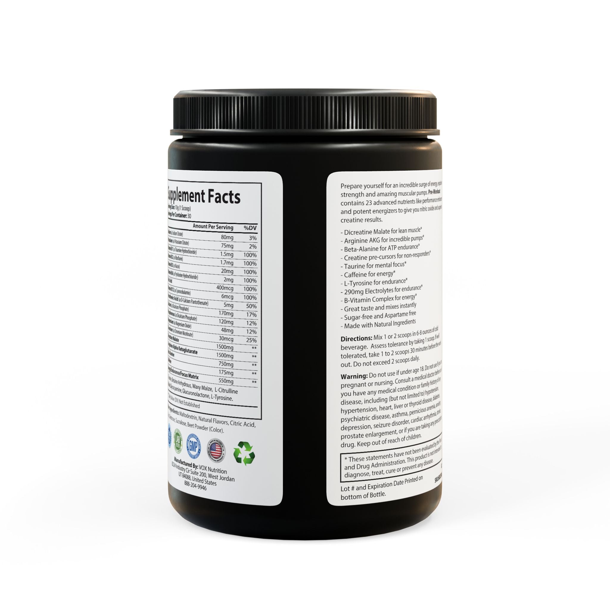 G Skin Pre-Workout Supplement, Watermelon (300g, 10.58oz)