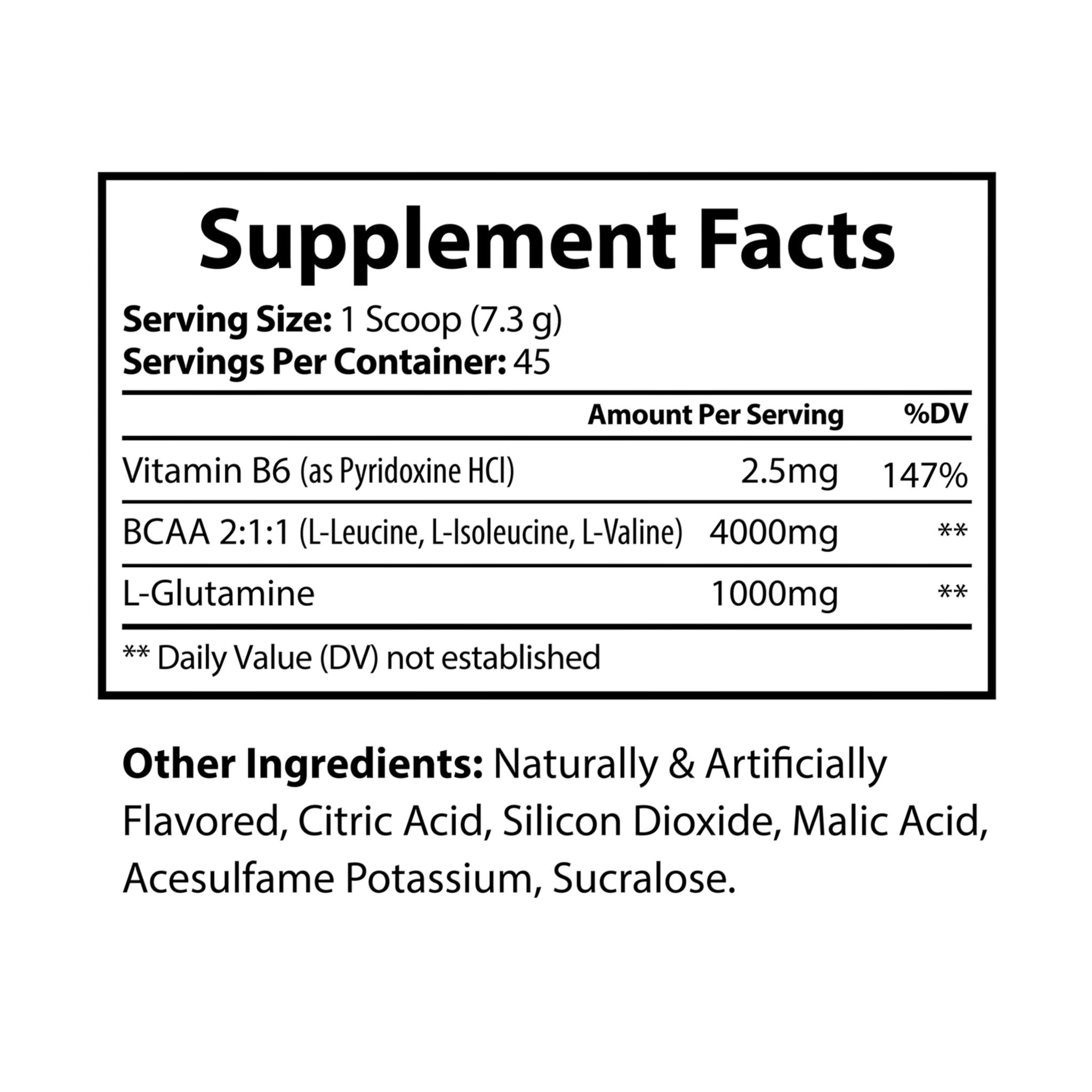 G Skin BCAA Supplement, Watermelon (325g, 11.46oz, 45 servings)