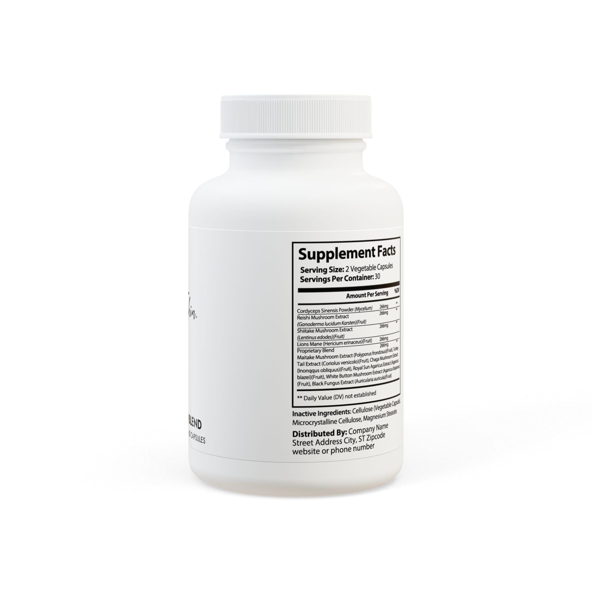 G Skin Mushroom Blend Supplement (60 Capsules)