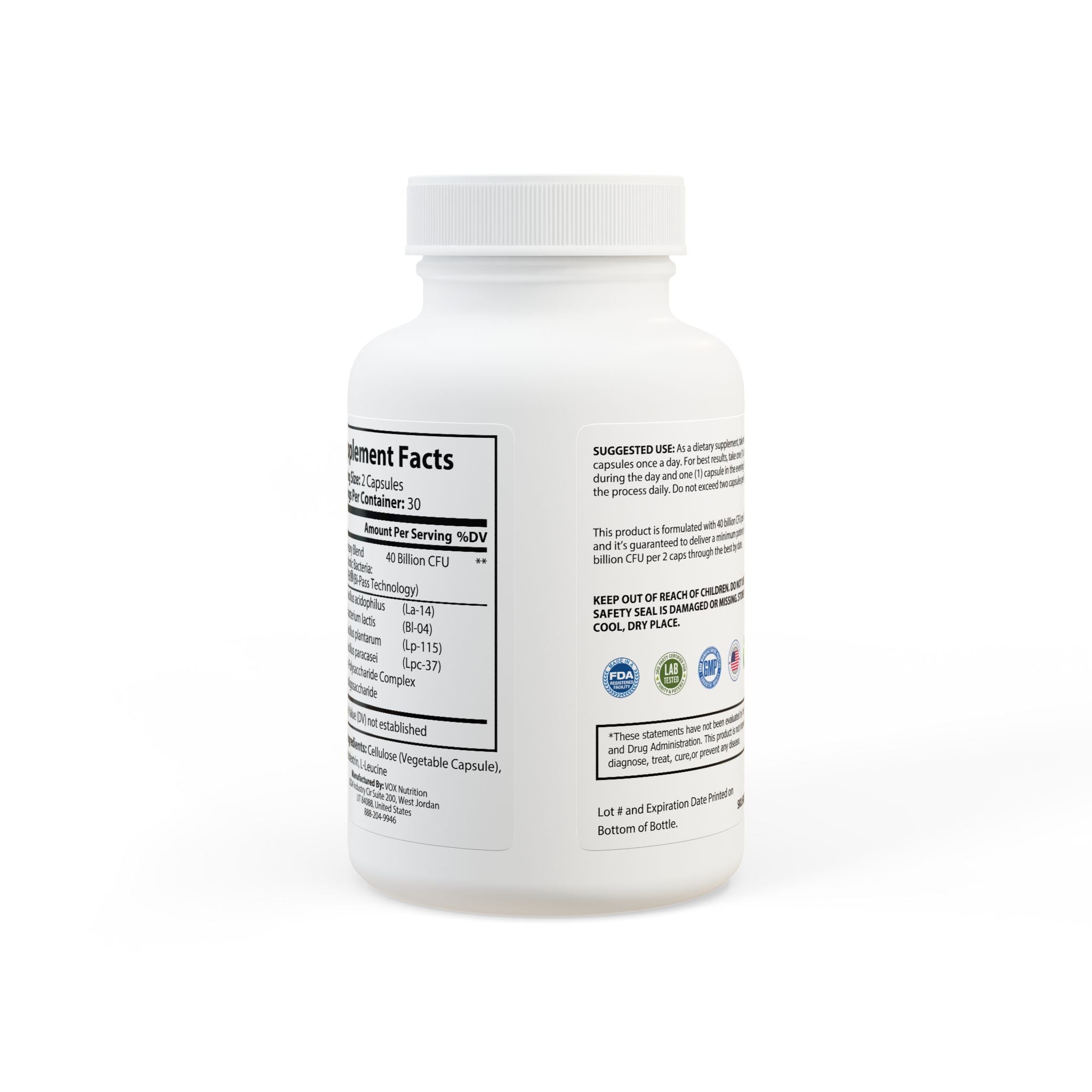 G Skin Probiotics Supplement (60 Capsules)