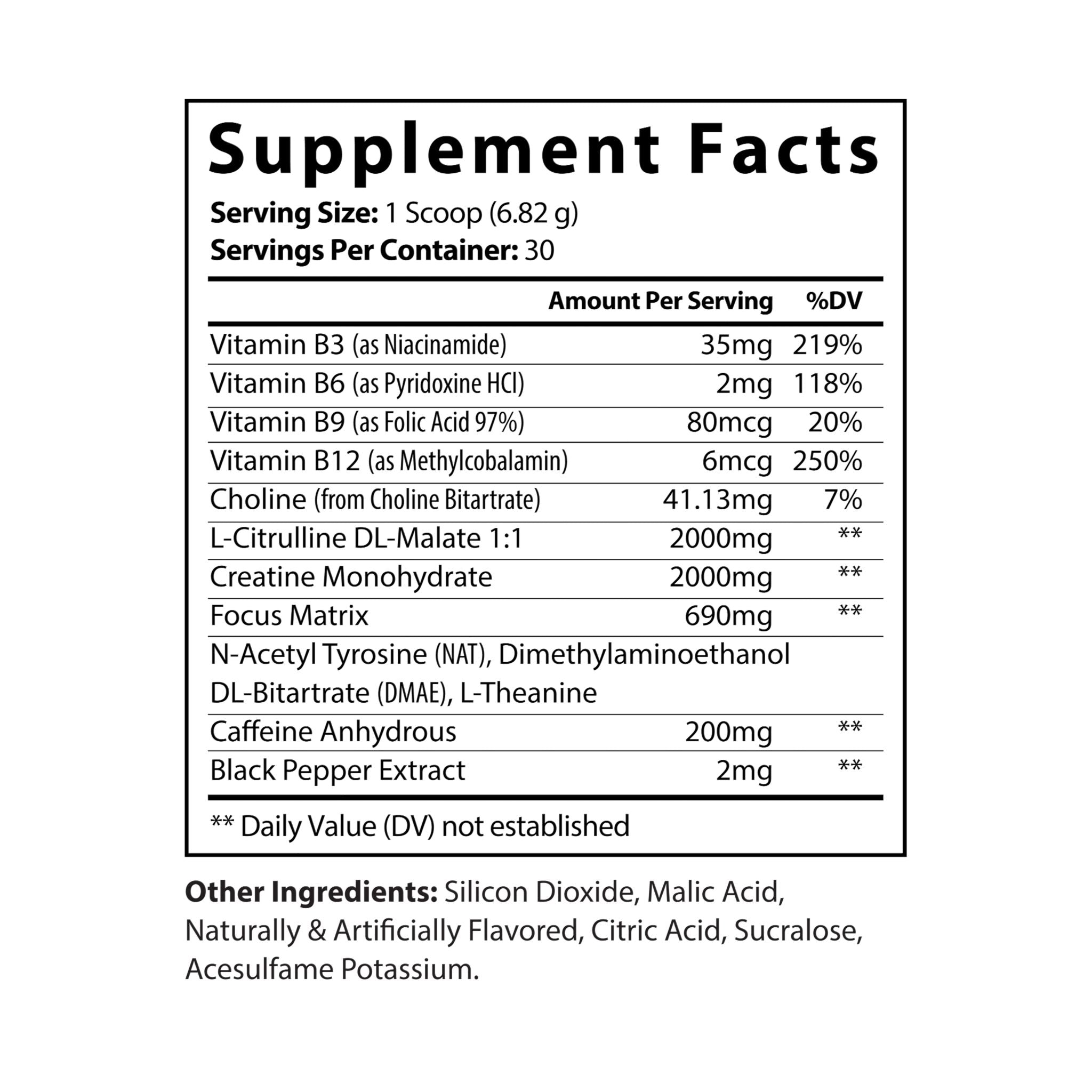 G Skin Pre-Workout Supplement, Fruit Punch (204g, 7.1oz)
