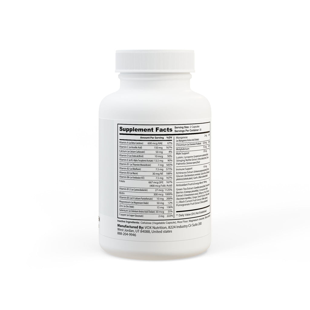 G Skin Multivitamin for Men Supplement (60 Capsules)