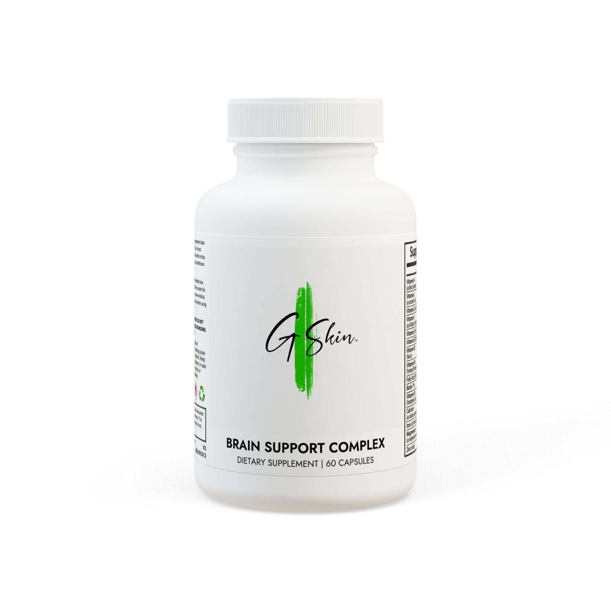 G Skin Brain Support Complex Supplement (60 Capsules)