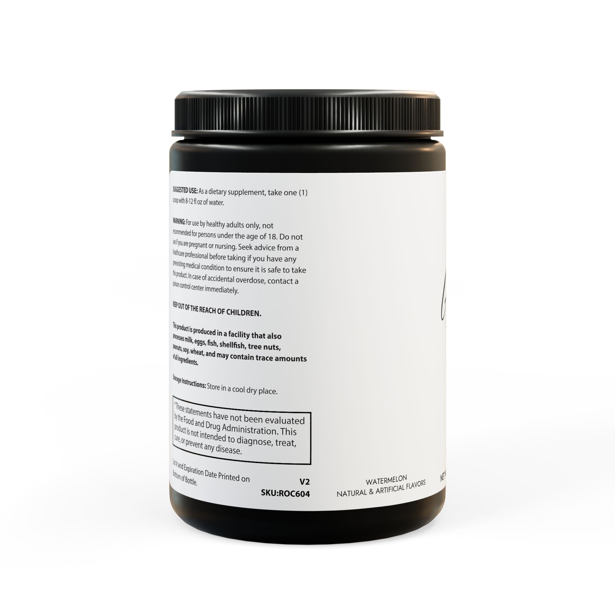 G Skin BCAA Supplement, Watermelon (325g, 11.46oz, 45 servings)
