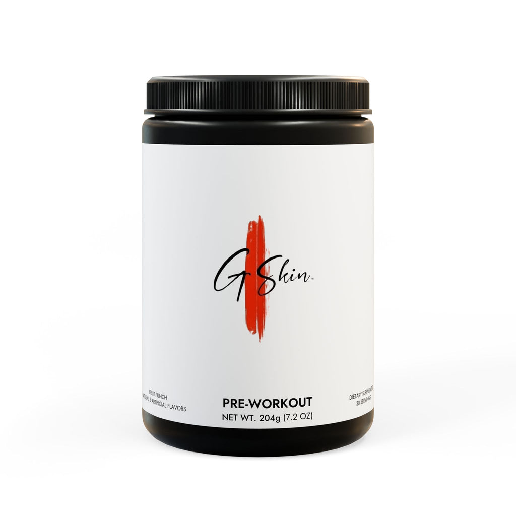 G Skin Pre-Workout Supplement, Fruit Punch (204g, 7.1oz)