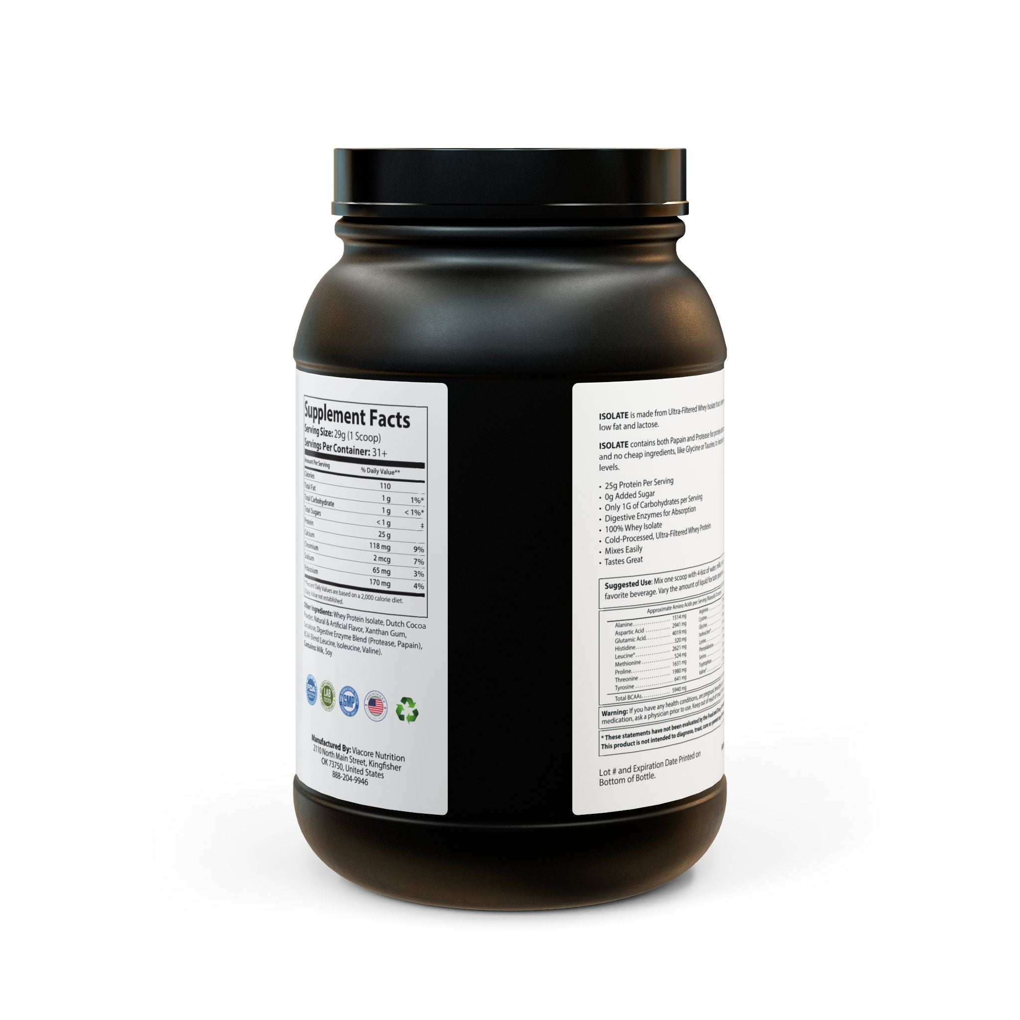 G Skin Whey Isolate Protein Supplement (907g, 2lb)