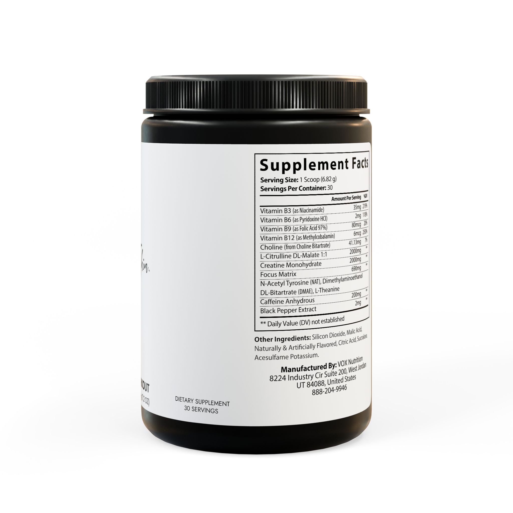G Skin Pre-Workout Supplement, Fruit Punch (204g, 7.1oz)