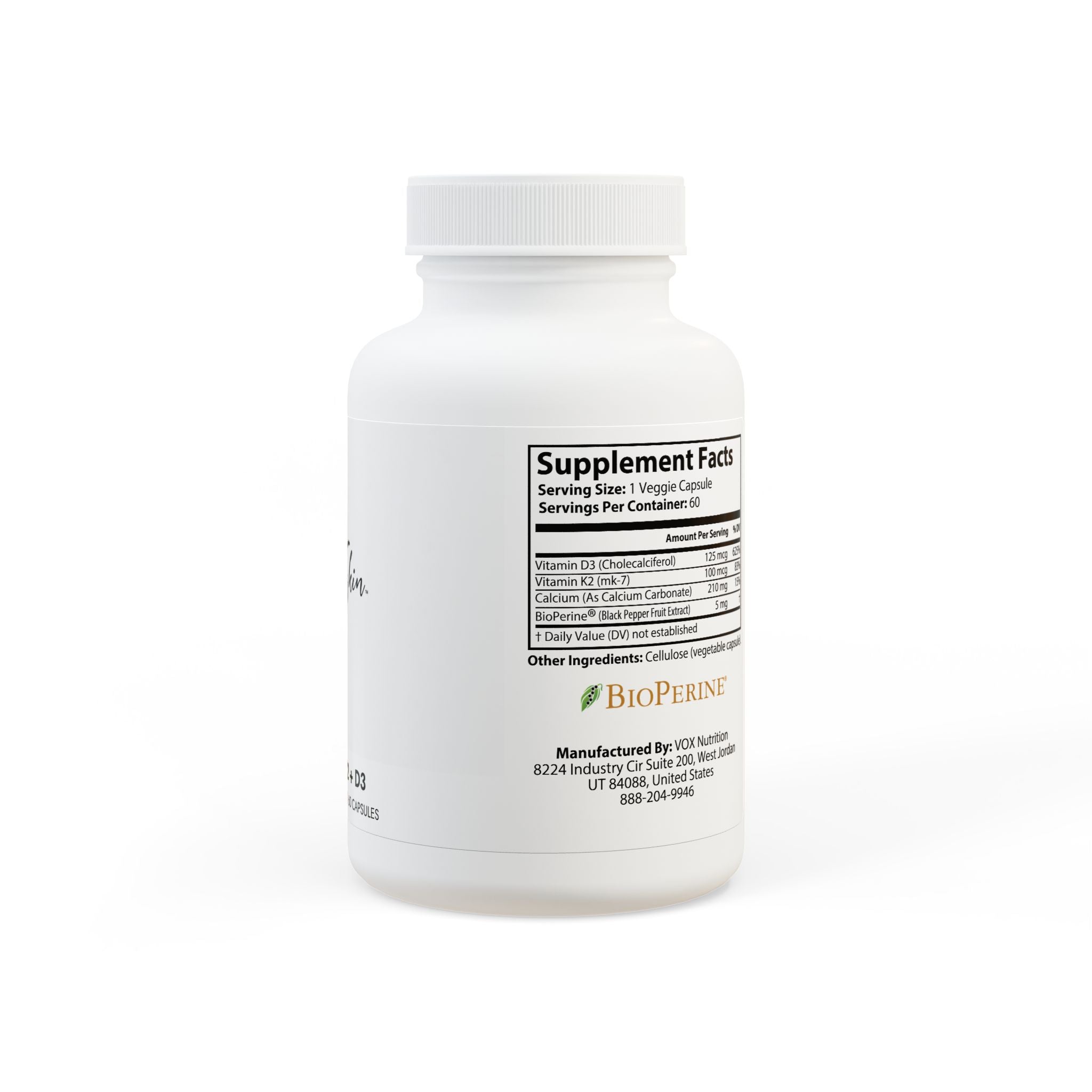 G Skin Vitamin K2 + D3 Supplement (60 Capsules)