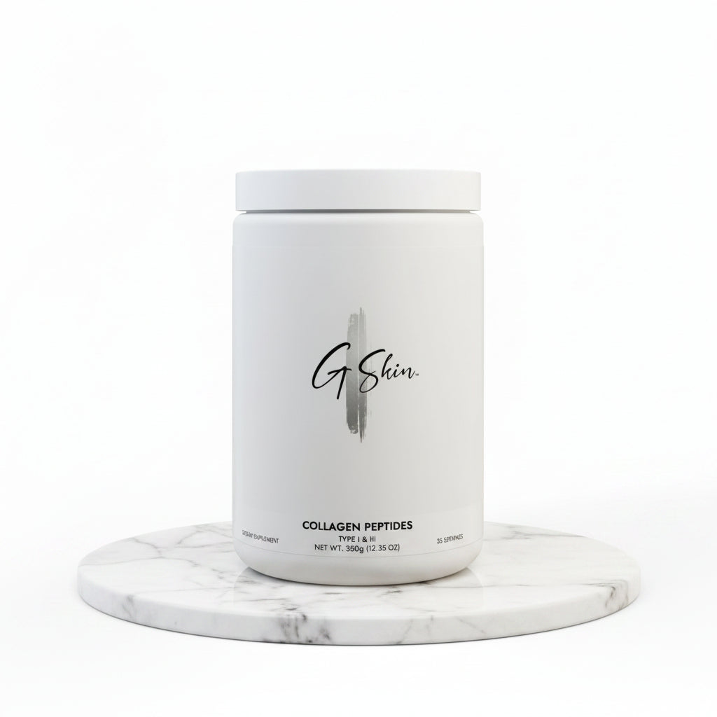 G Skin Collagen Peptides Type I & III Supplement (350g, 12.3oz)