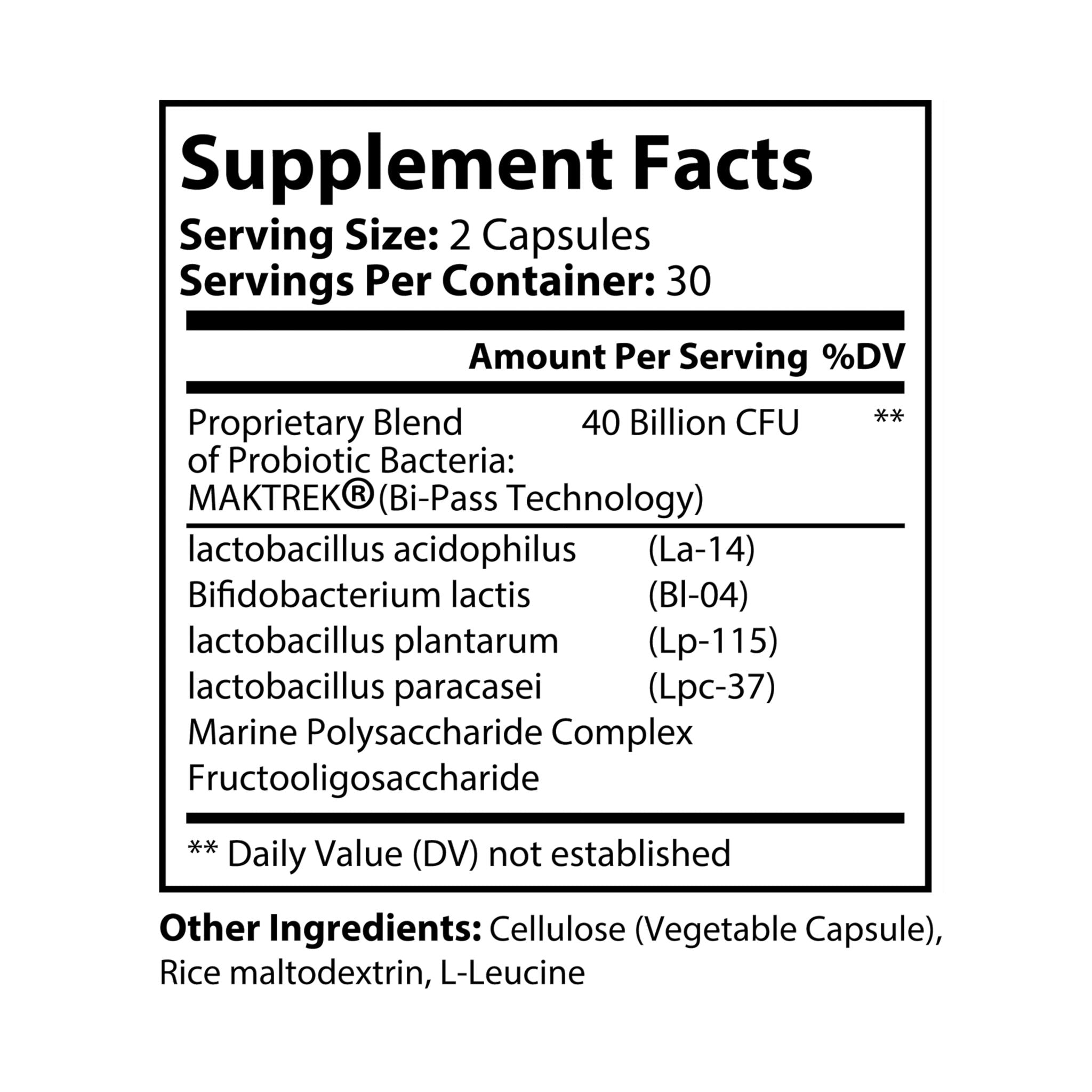 G Skin Probiotics Supplement (60 Capsules)