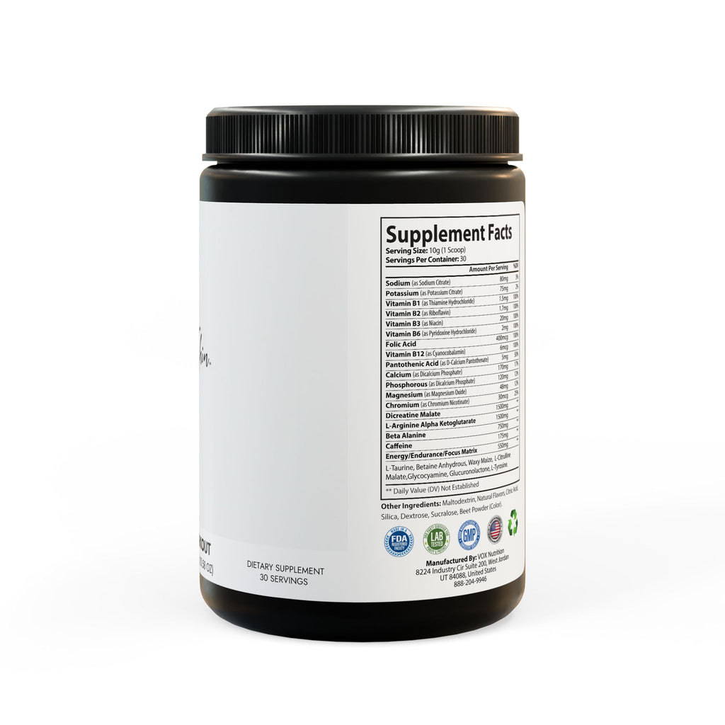 G Skin Pre-Workout Supplement, Watermelon (300g, 10.58oz)
