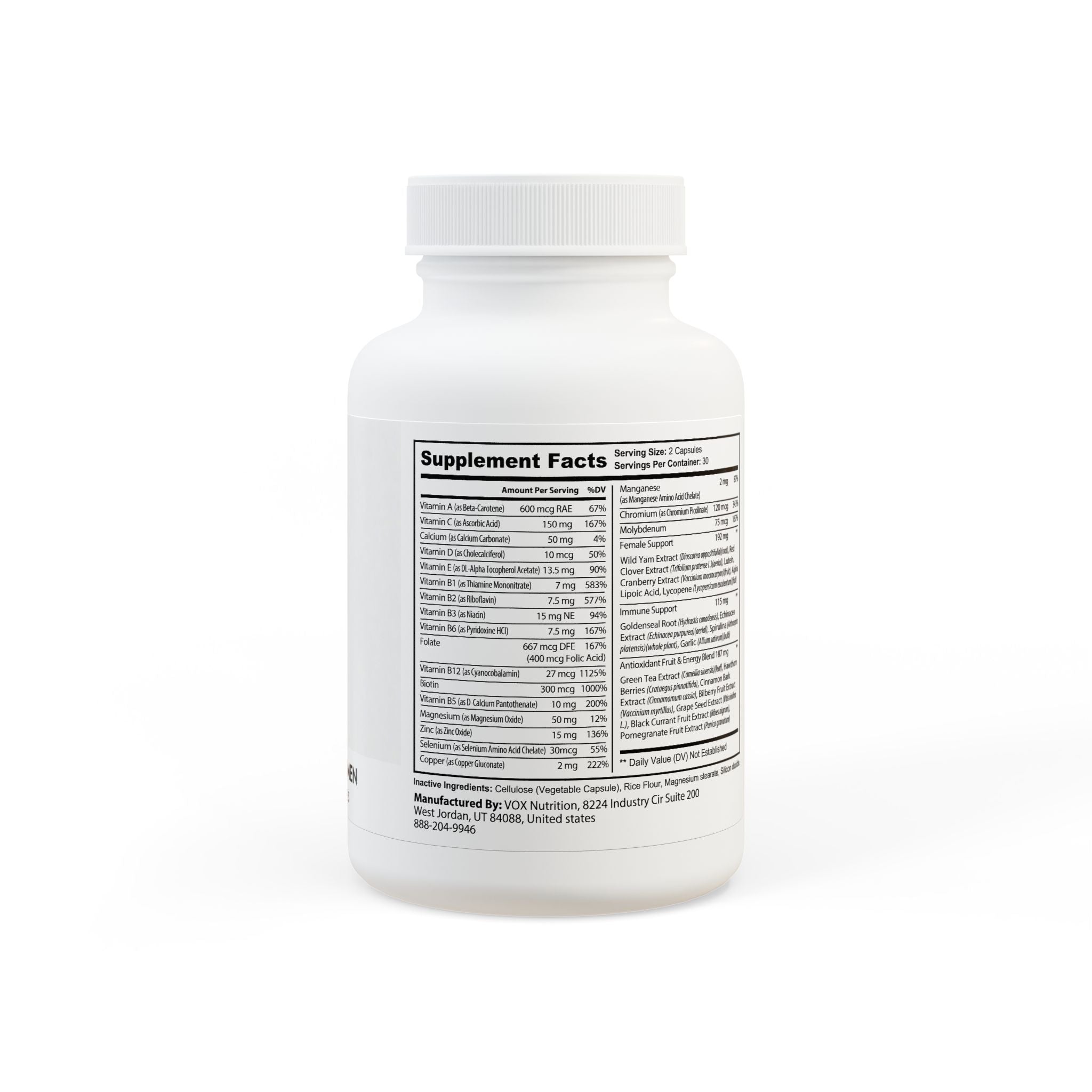 G Skin Multivitamin for Women Supplement (60 Capsules)