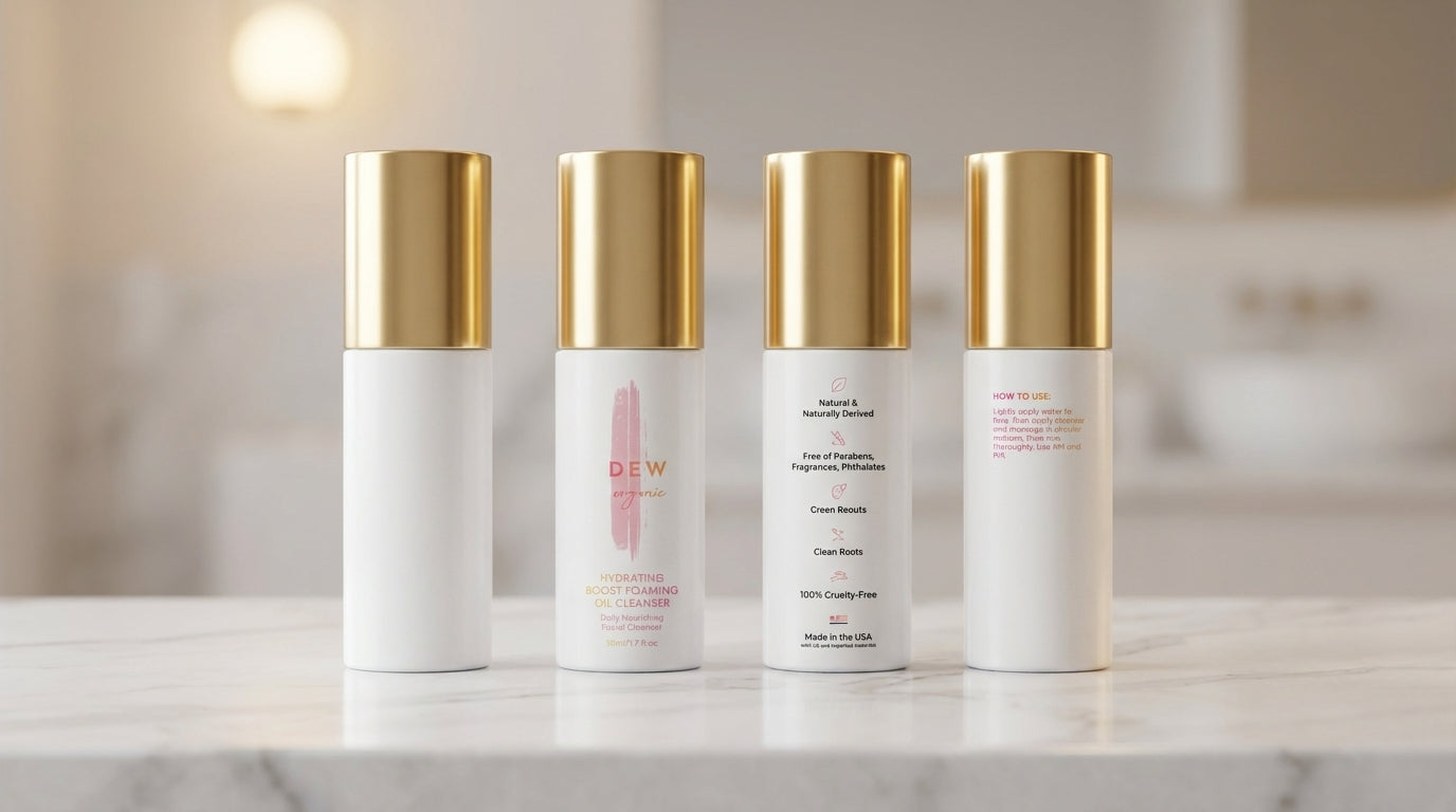Milky Oil Foaming Cleanser Gold Cap