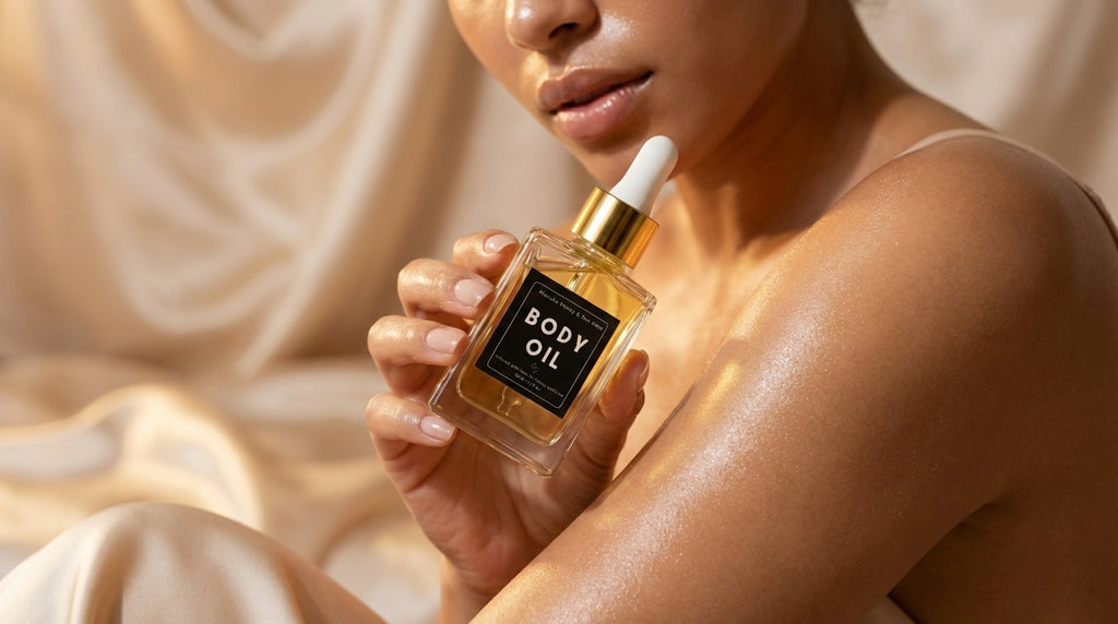 Manuka Honey, Lime, Sea Moss Post-Shave Oil