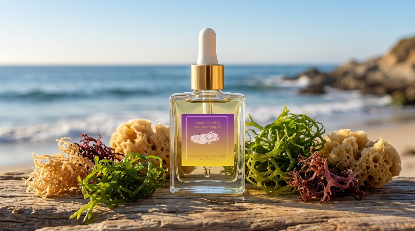 Manuka Honey Sea Moss Post-Shave Oil