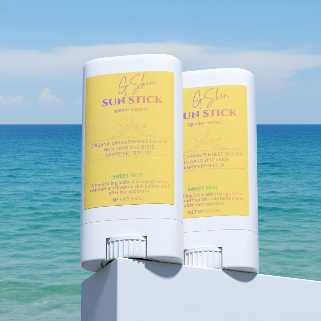 2 Pack Tallow Zinc Sun Stick
