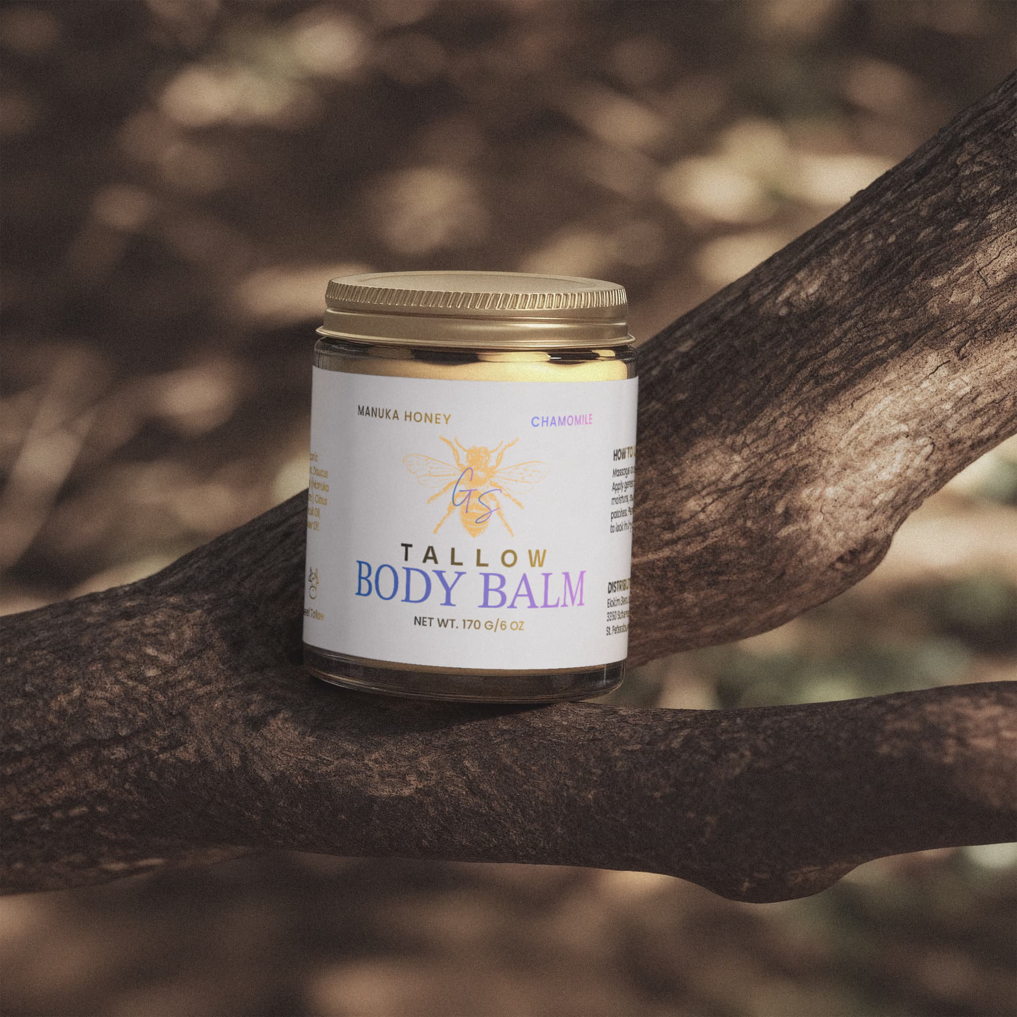 G Skin Manuka Honey Chamomile Tallow Body Balm