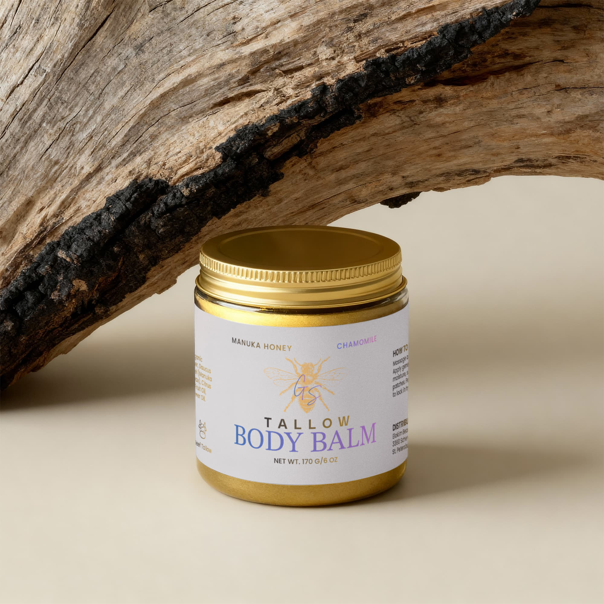 G Skin Manuka Honey Chamomile Tallow Body Balm