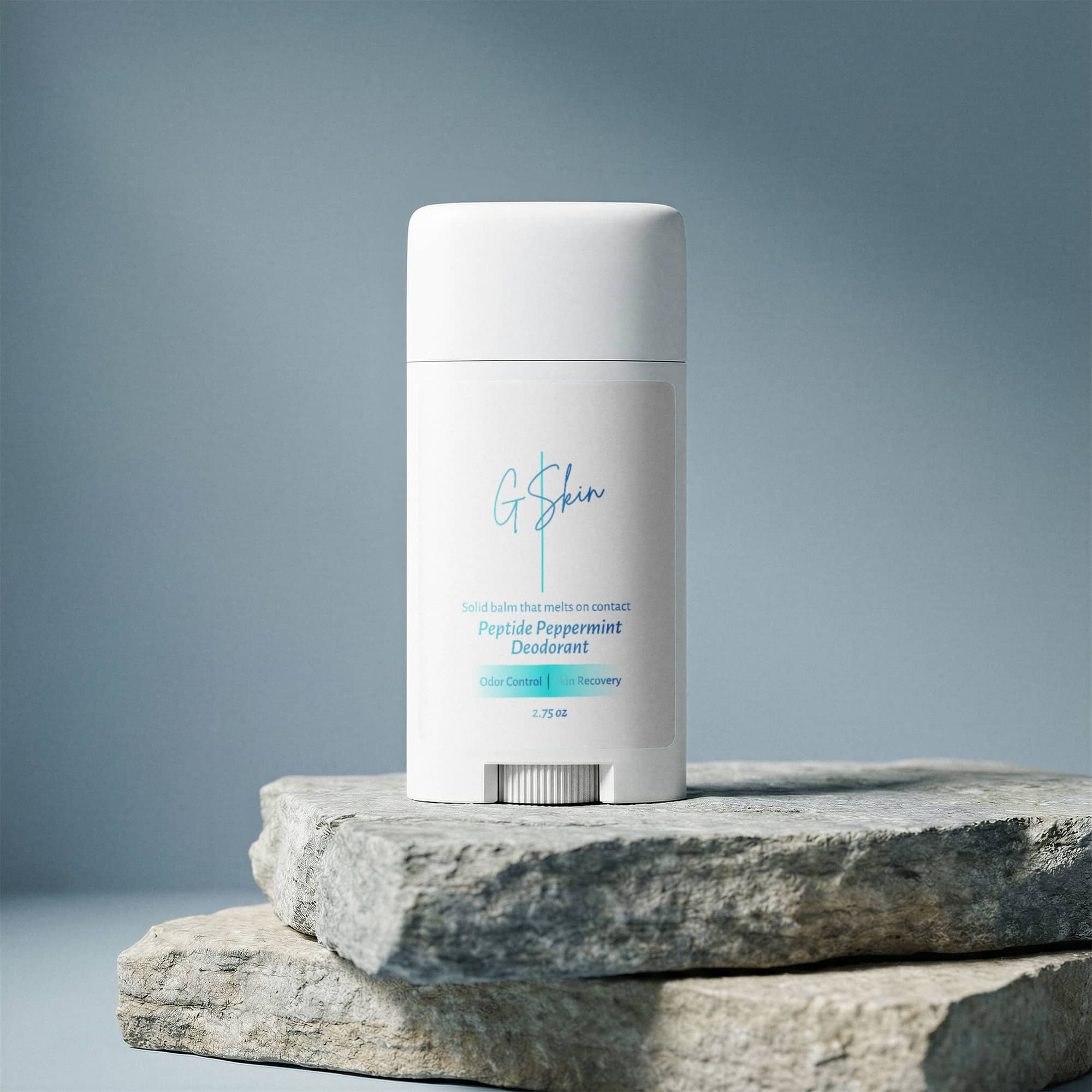 2 Pack Peptide Peppermint Deodorant