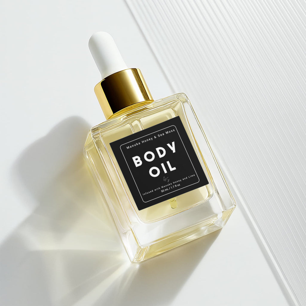 Manuka Honey, Lime, Sea Moss Post-Shave Oil