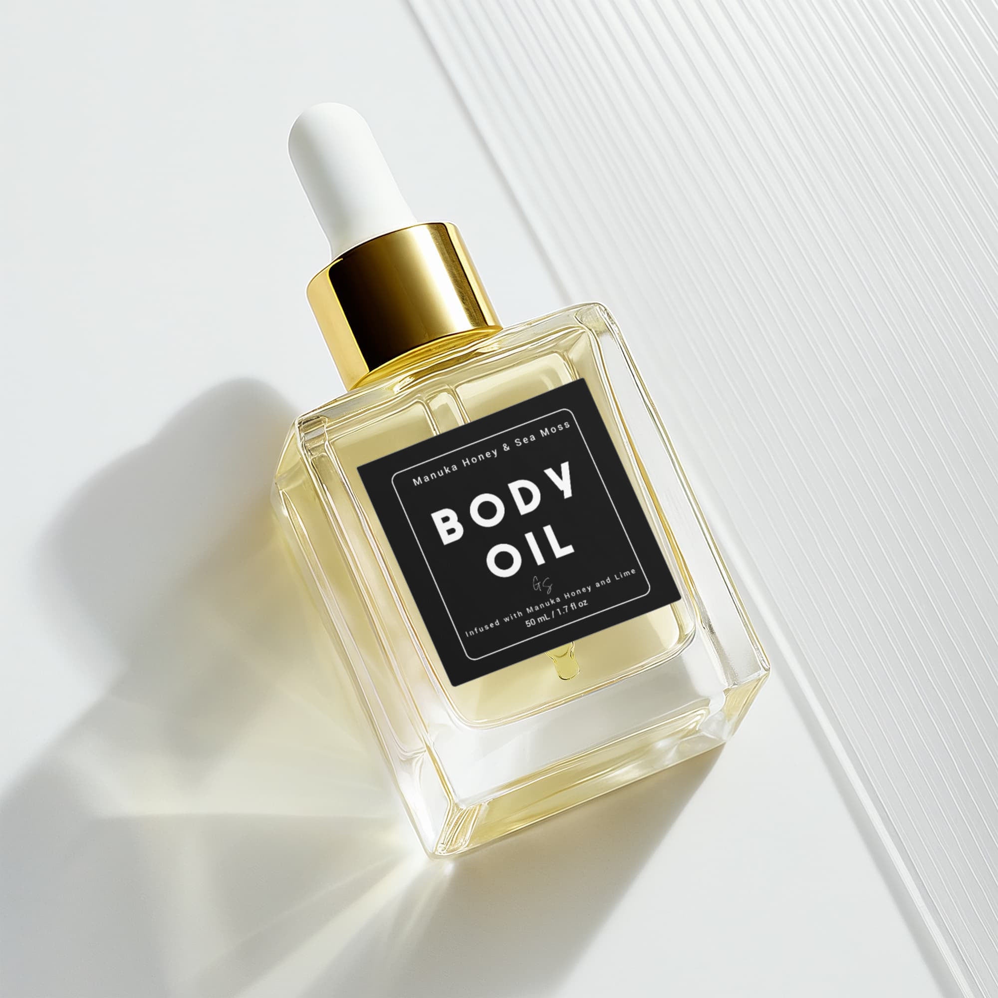 Manuka Honey, Lime, Sea Moss Post-Shave Oil