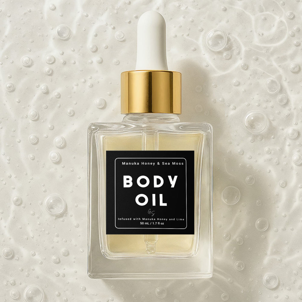 Manuka Honey, Lime, Sea Moss Post-Shave Oil
