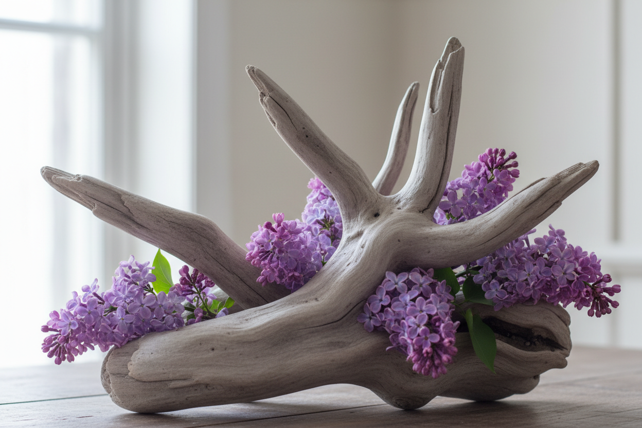 G Skin Scented Candle - Lilac + Driftwood
