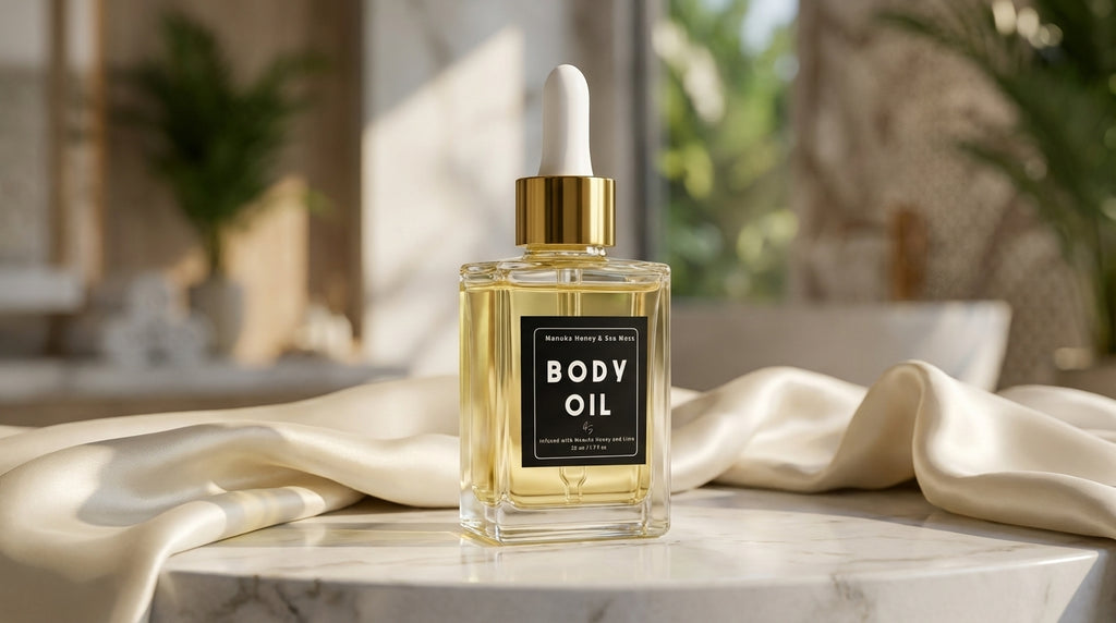 Manuka Honey, Lime, Sea Moss Post-Shave Oil