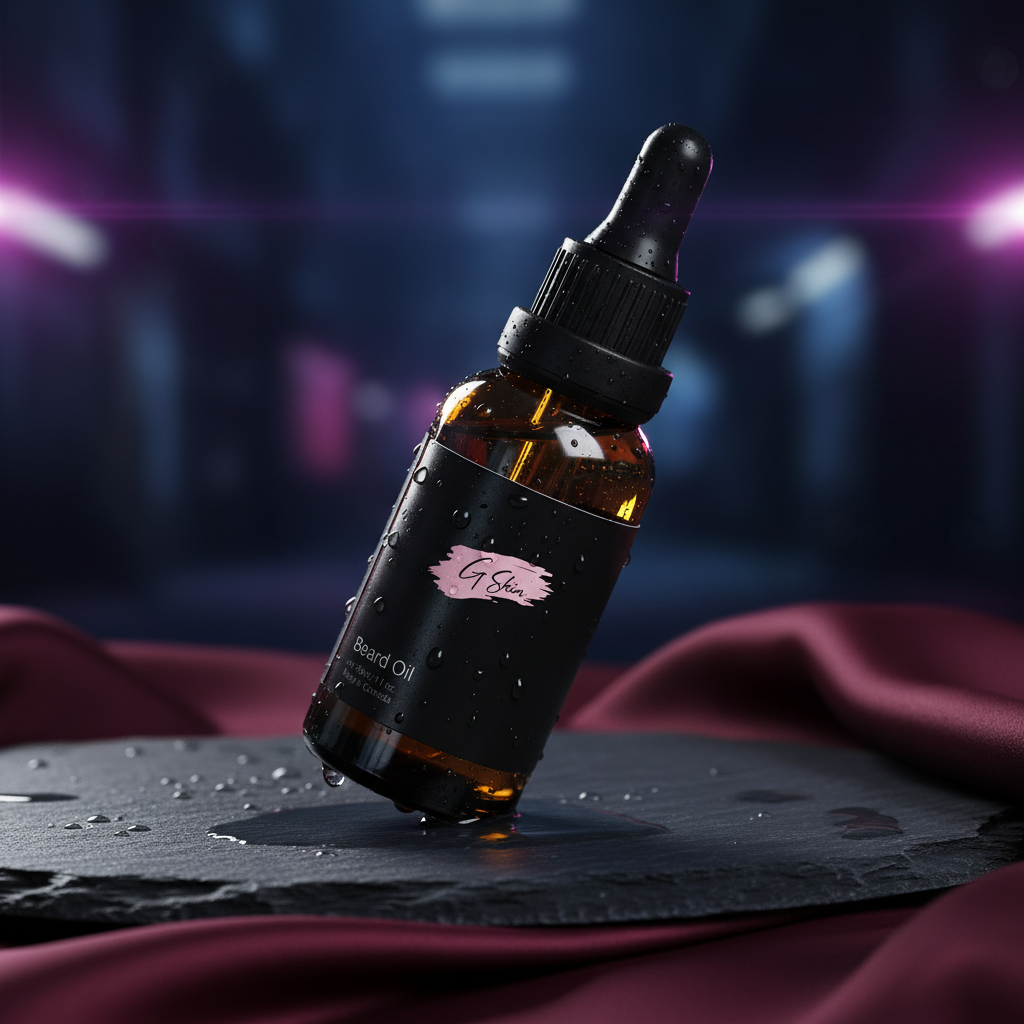 G Skin Hemp Infused Beard Growth Oil - Unscented