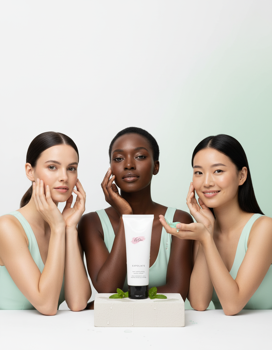 G Skin Mint Exfoliating Facial Polish