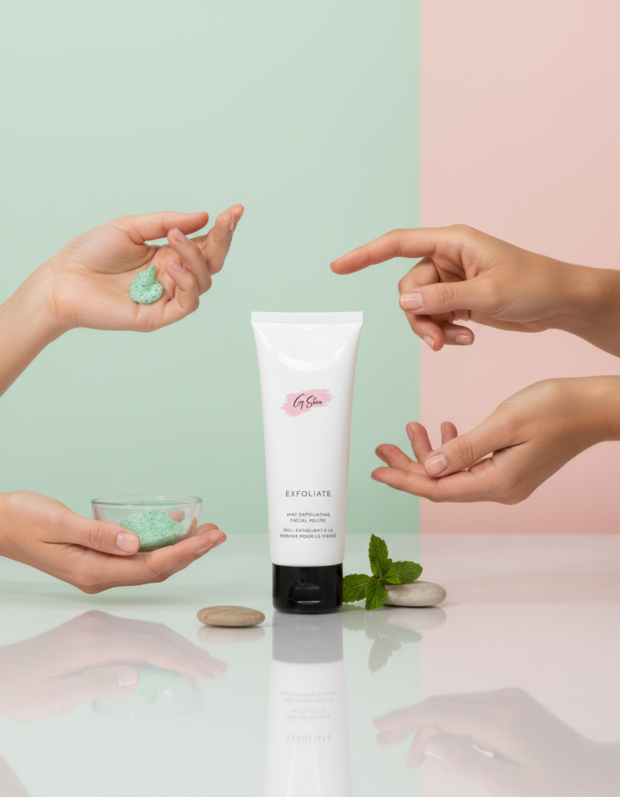 G Skin Mint Exfoliating Facial Polish