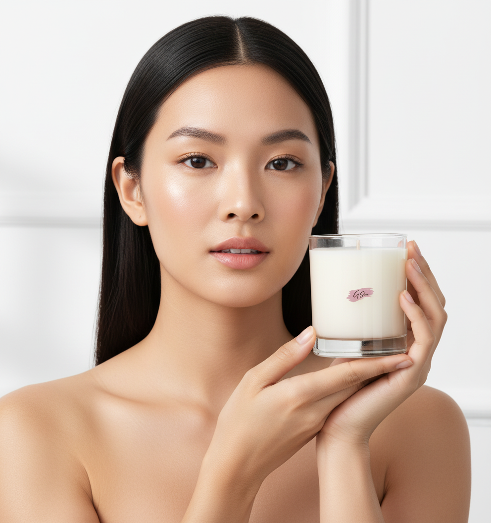 G Skin Scented Candle - Sandalwood + Tobacco