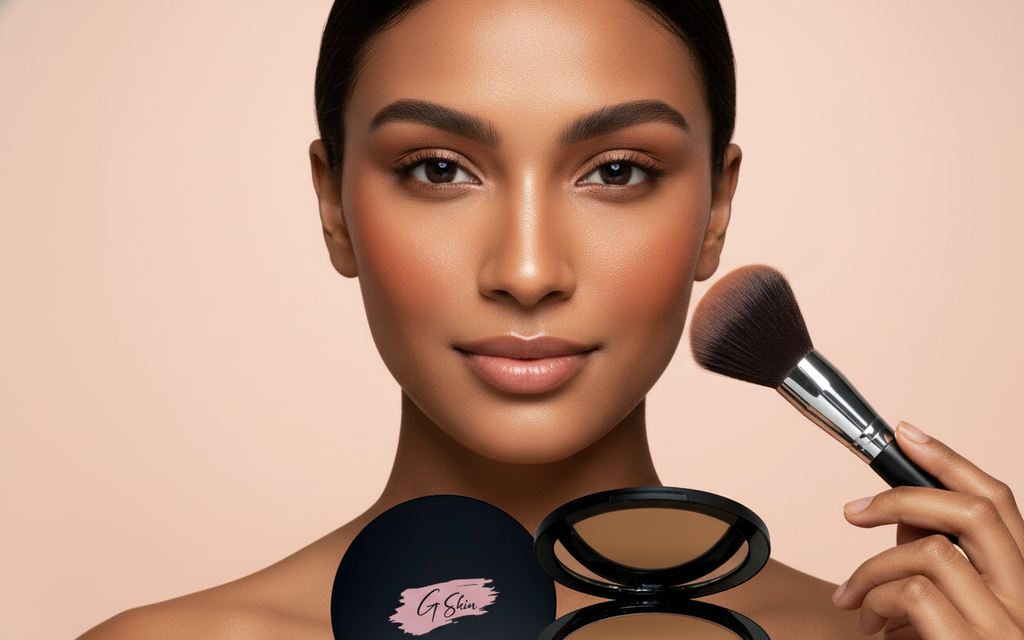 G Skin Dual Blend Powder Foundation - Gingerbread