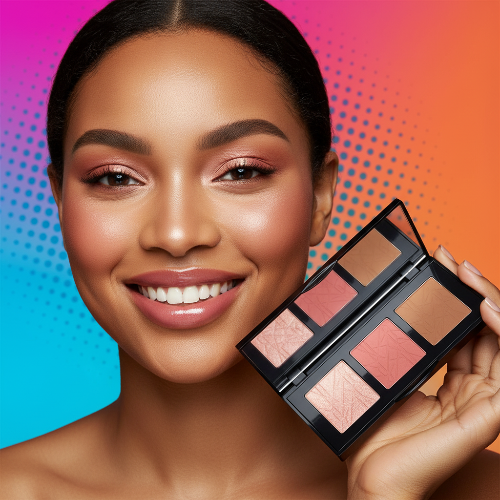 G Skin Pro Cheek Palette - Curious