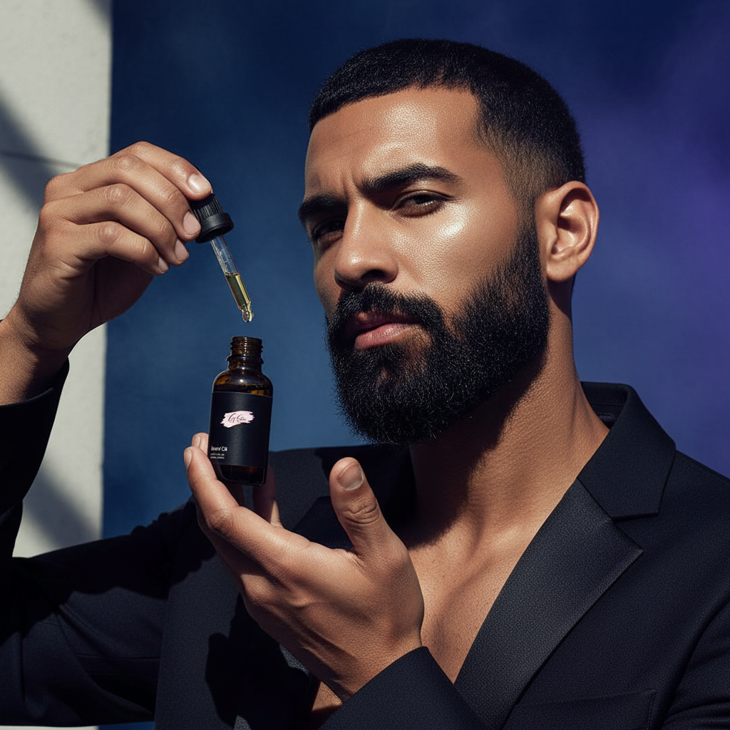 G Skin Hemp Infused Beard Growth Oil - Unscented