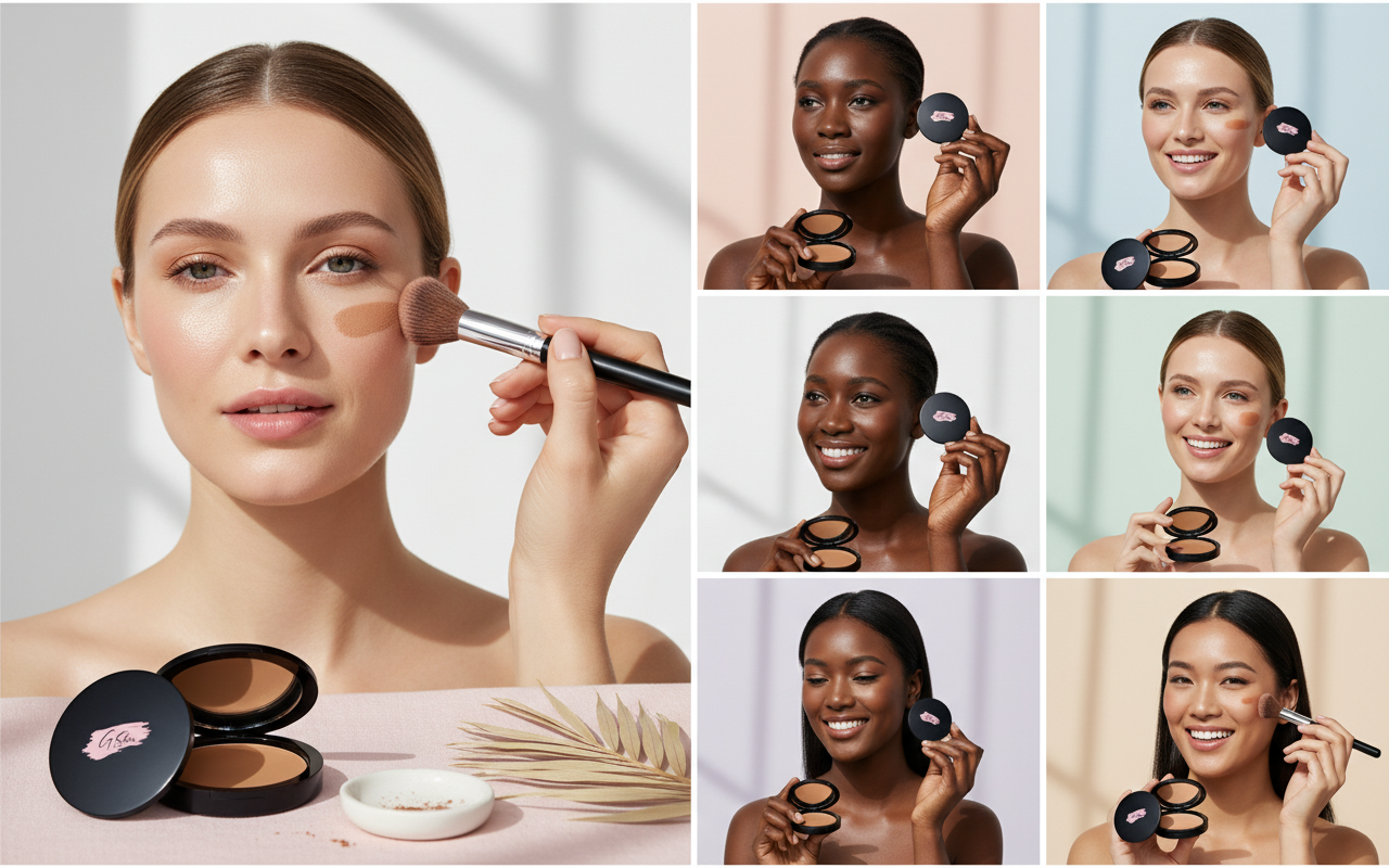 G Skin Dual Blend Powder Foundation - Gingerbread