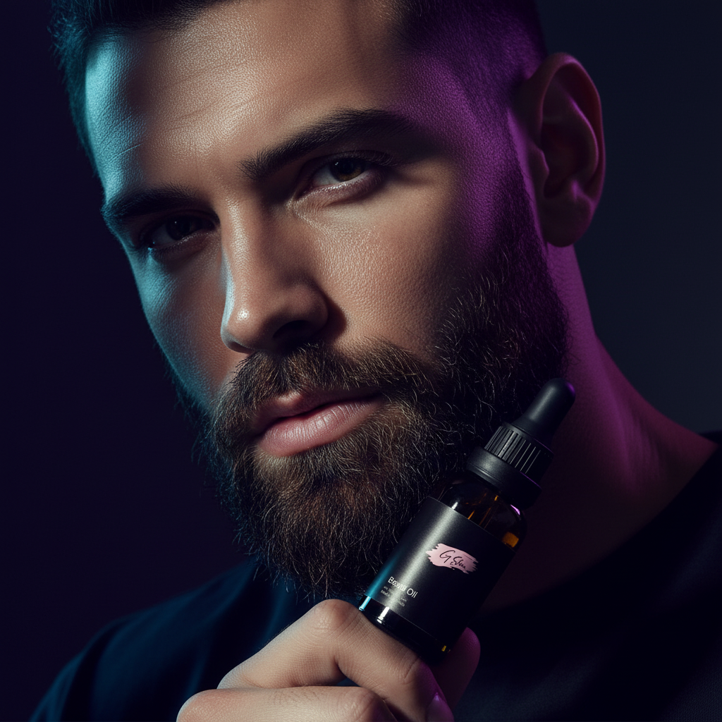 G Skin Hemp Infused Beard Growth Oil - Unscented