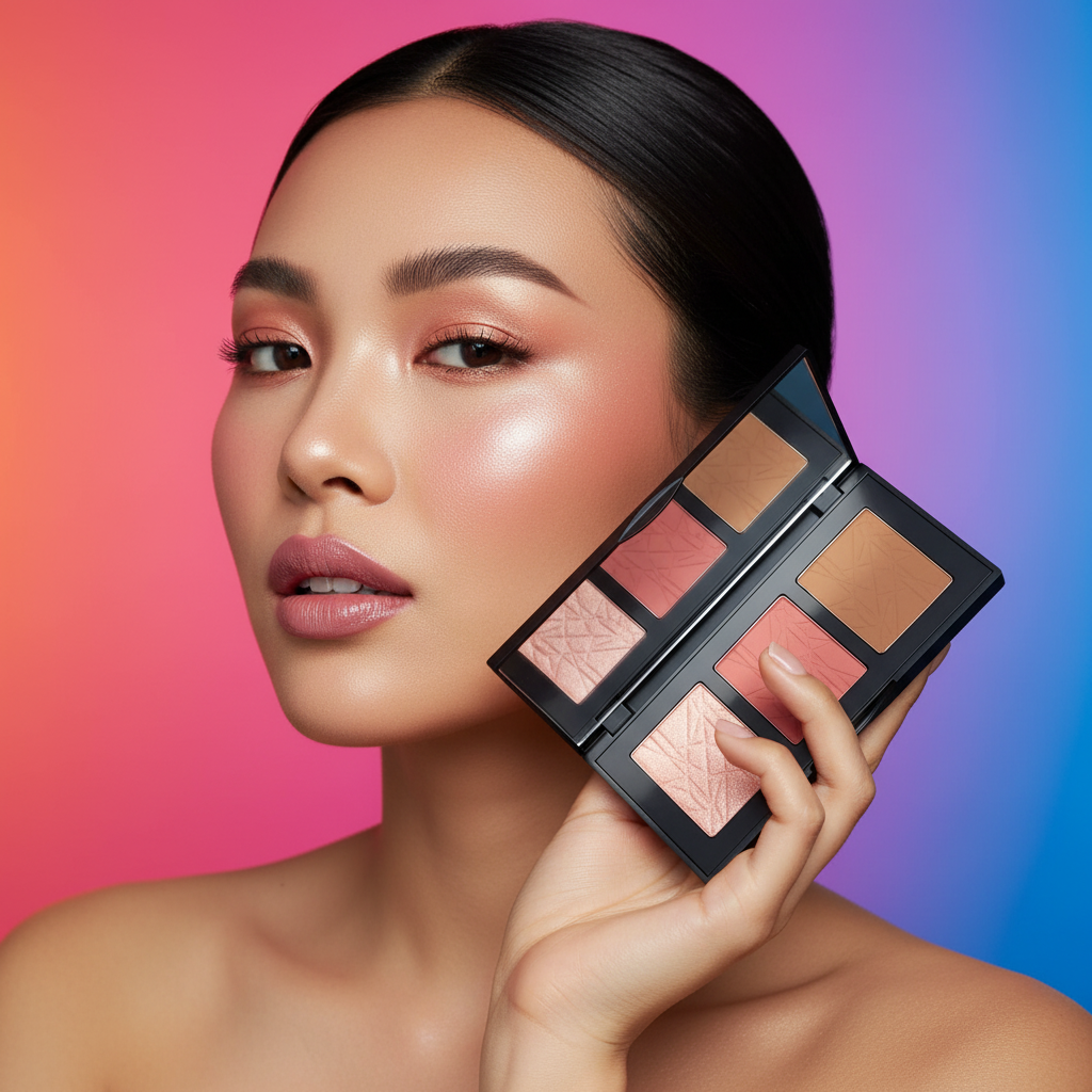 G Skin Pro Cheek Palette - Curious