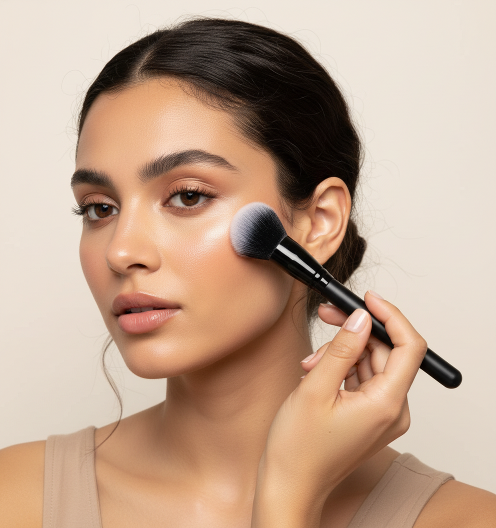G Skin Cheek Fan Brush