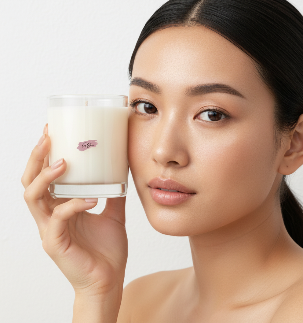 G Skin Scented Candle - Sandalwood + Tobacco