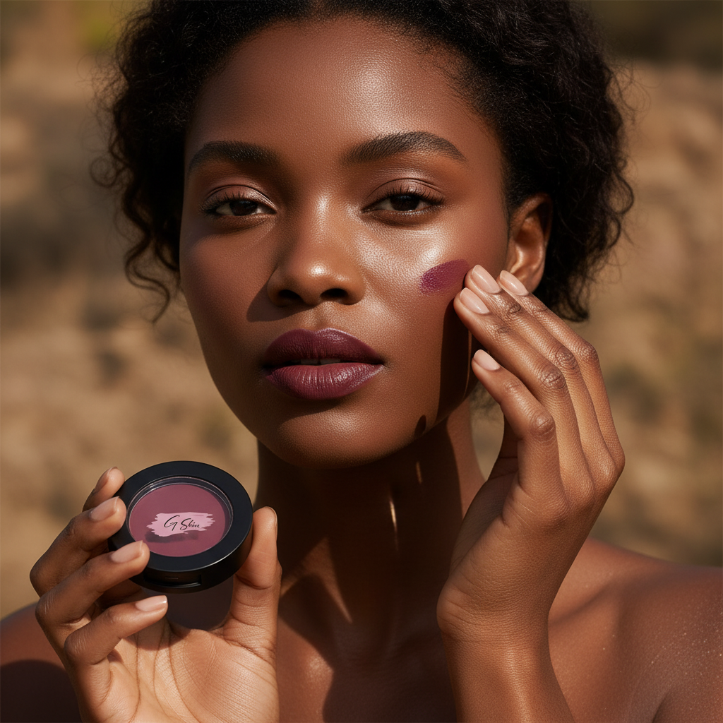 G Skin Single Pan Blush - Raspberry
