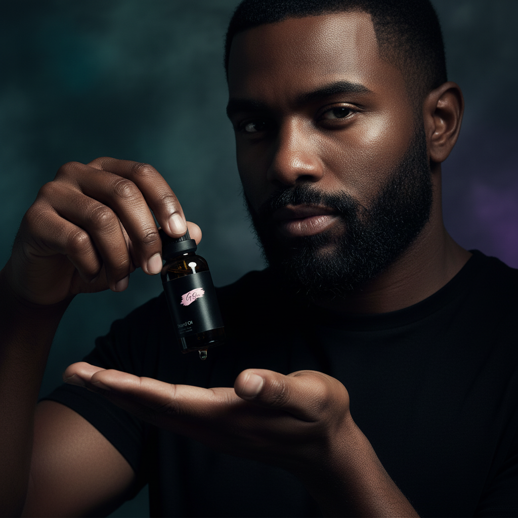 G Skin Hemp Infused Beard Growth Oil - Unscented