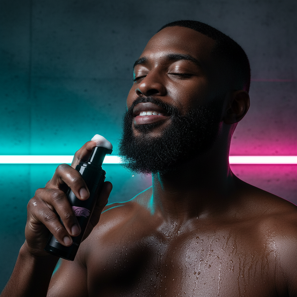 G Skin Foaming Beard Wash