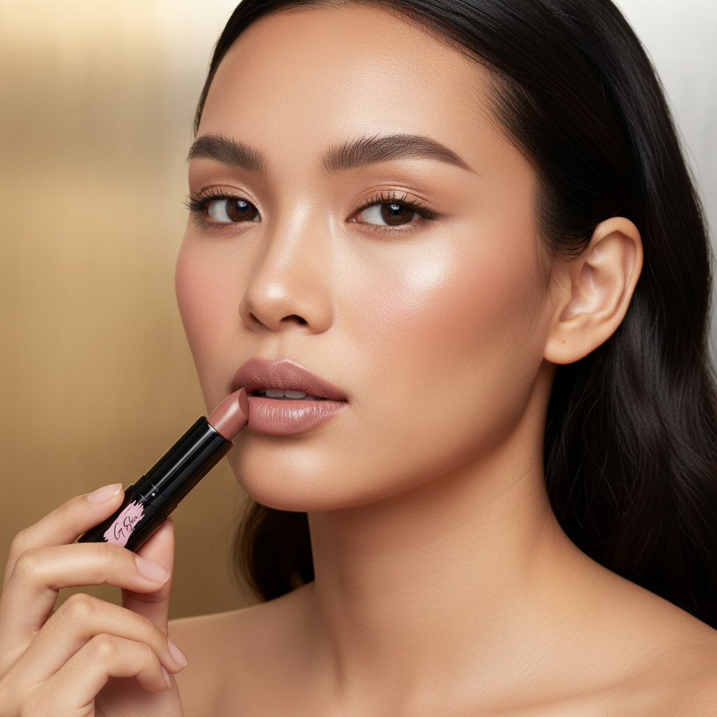 G Skin Luxury Cream Lipstick - Naughty Nude