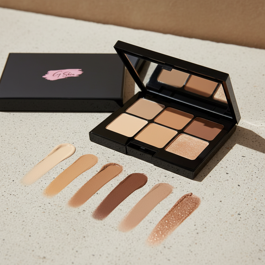 G Skin Eyeshadow Palette - La Creme