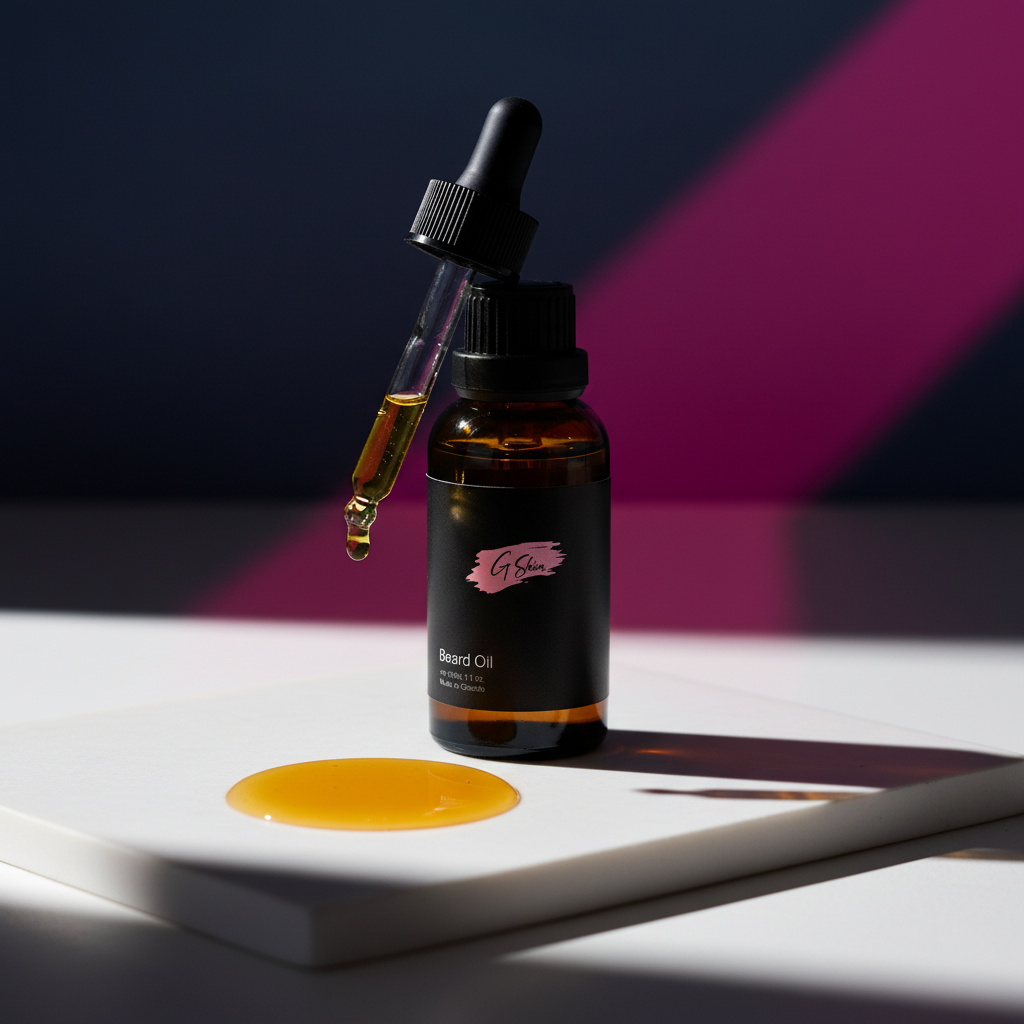 G Skin Hemp Infused Beard Growth Oil - Unscented