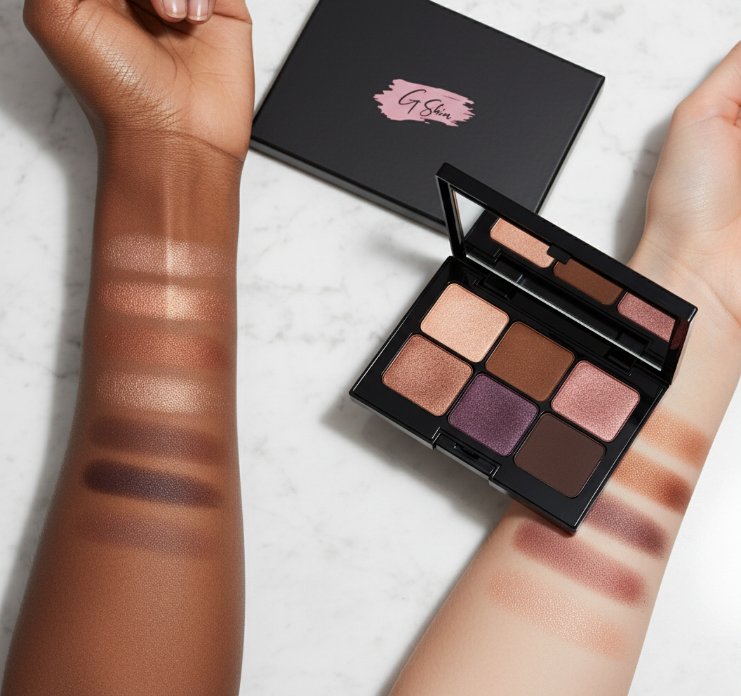 G Skin Eyeshadow Palette - Sweet Almond